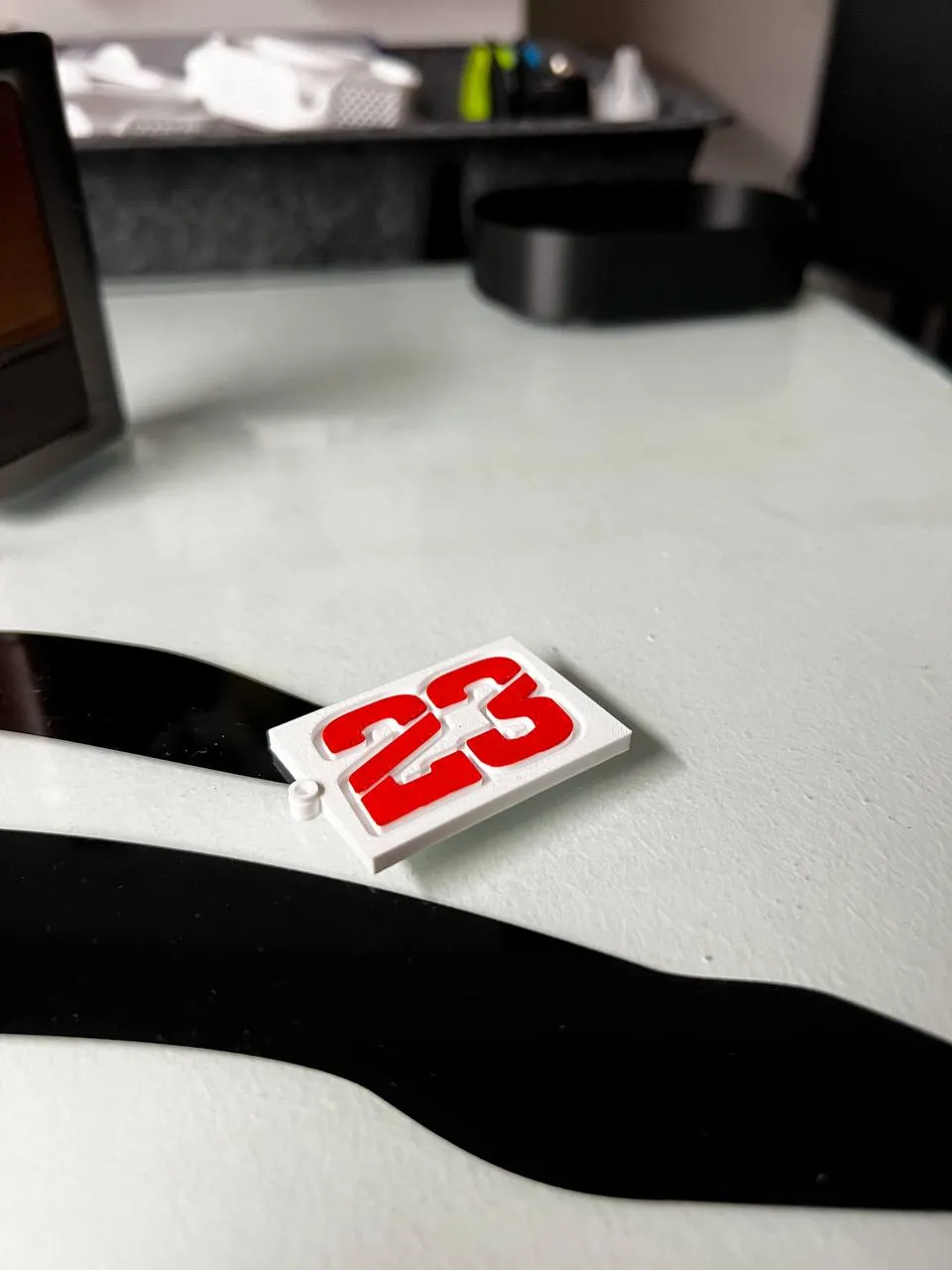 Luca Salvadori 23 Keychain, photo 2 of 2 - Luca Salvadori 23 Keychain Household