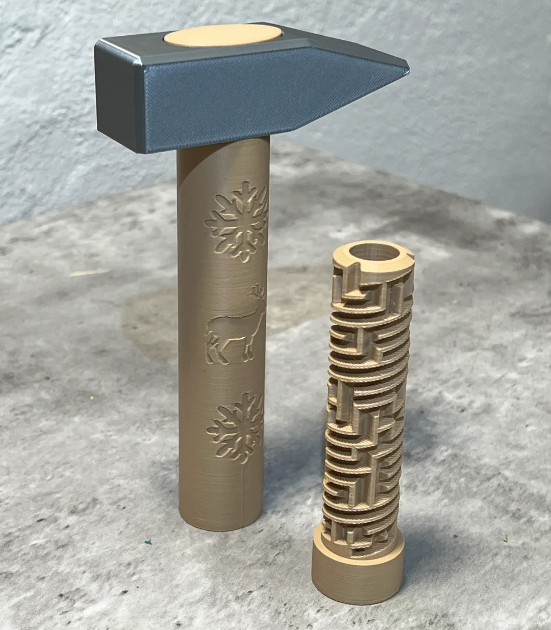 Hammer with a secret maze puzzle in hilt. - Puzzles, in stock in India