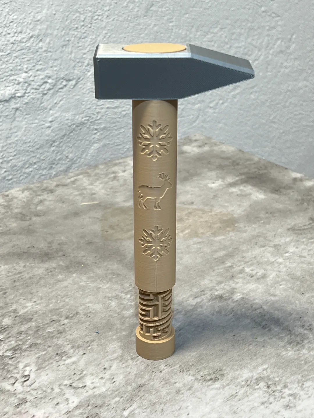 Hammer with a secret maze puzzle in hilt., photo 3 of 4 - Hammer with a secret maze puzzle in hilt. Toys & Games