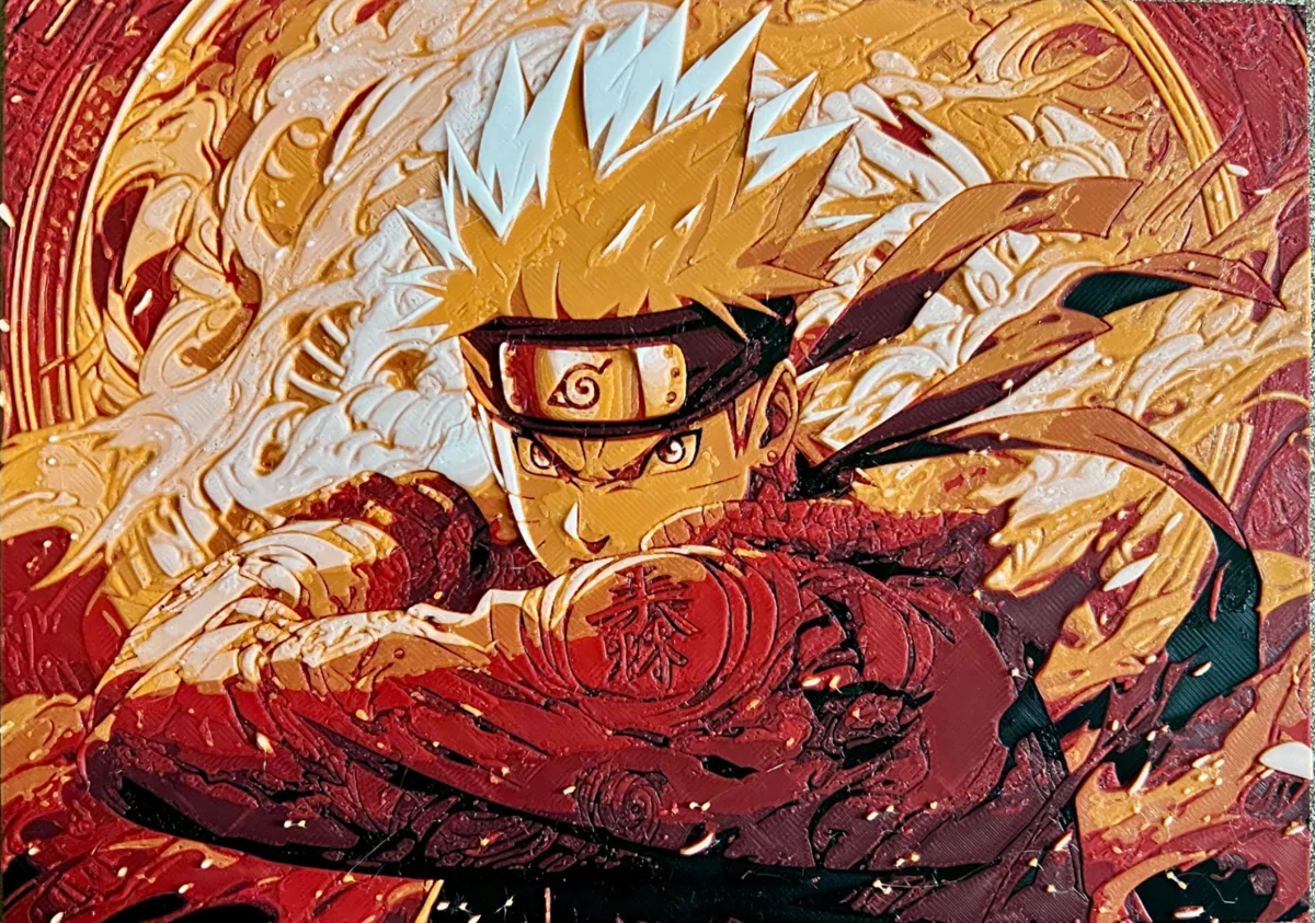Naruto Uzumaki HueForge - Photo Art & Lithophanes, in stock in India