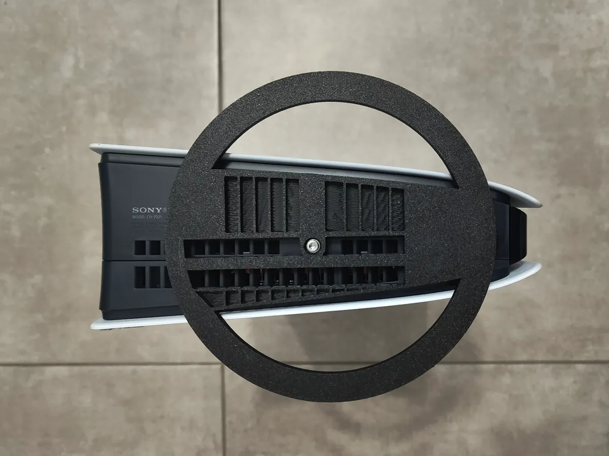 PS5Pro stand - airflow- foot compartment
