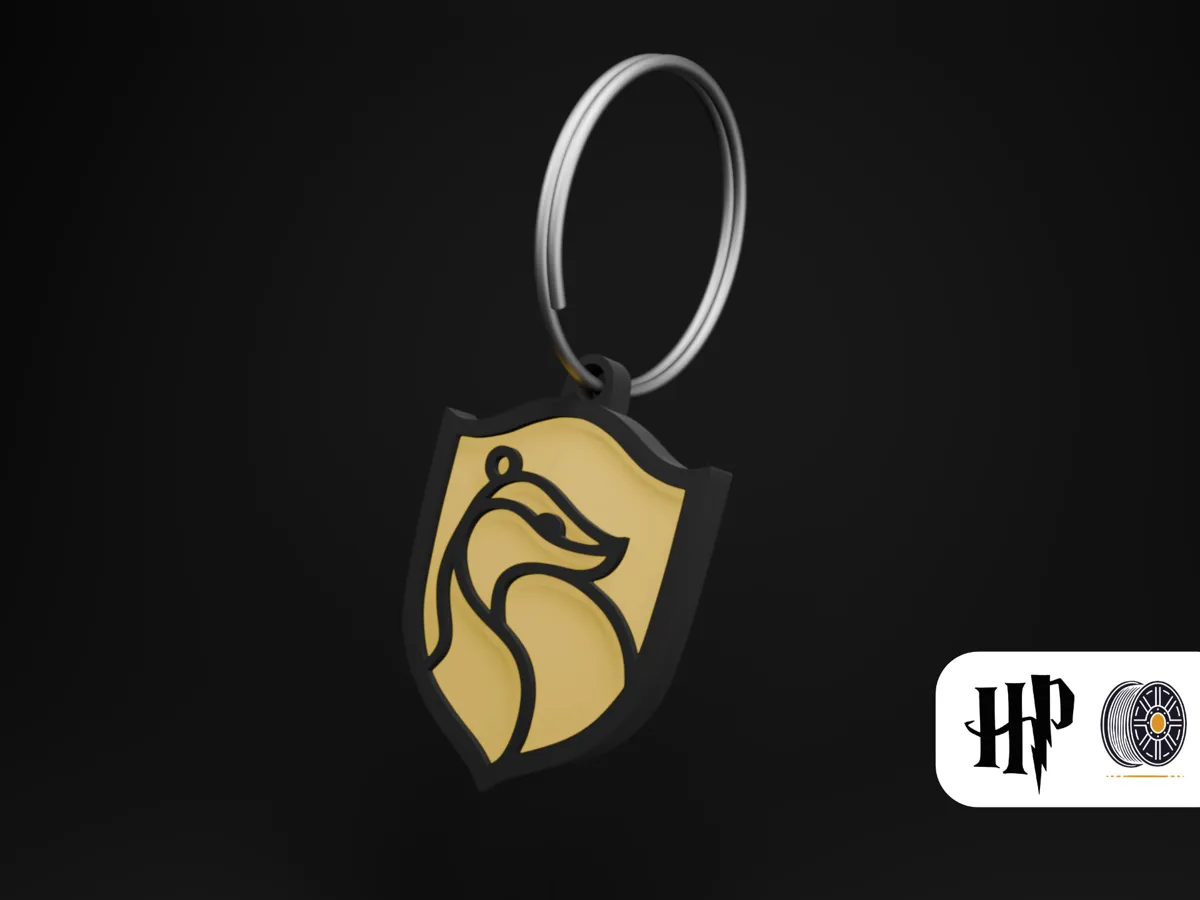 Harry Potter House Keychain