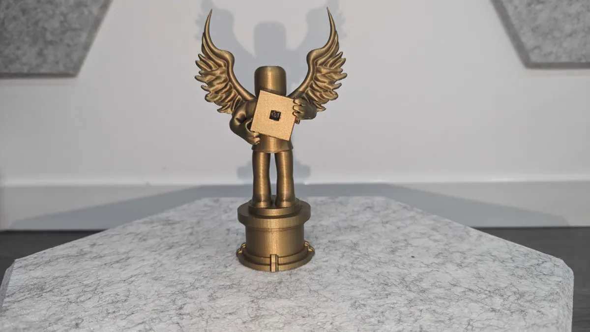 Roblox Bloxy Award Trophy, photo 3 of 4 - Roblox Bloxy Award Trophy Sports & Fitness