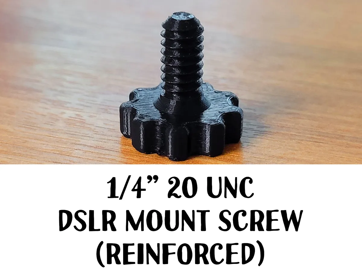 1/4-20 UNC DSLR Mount Screw