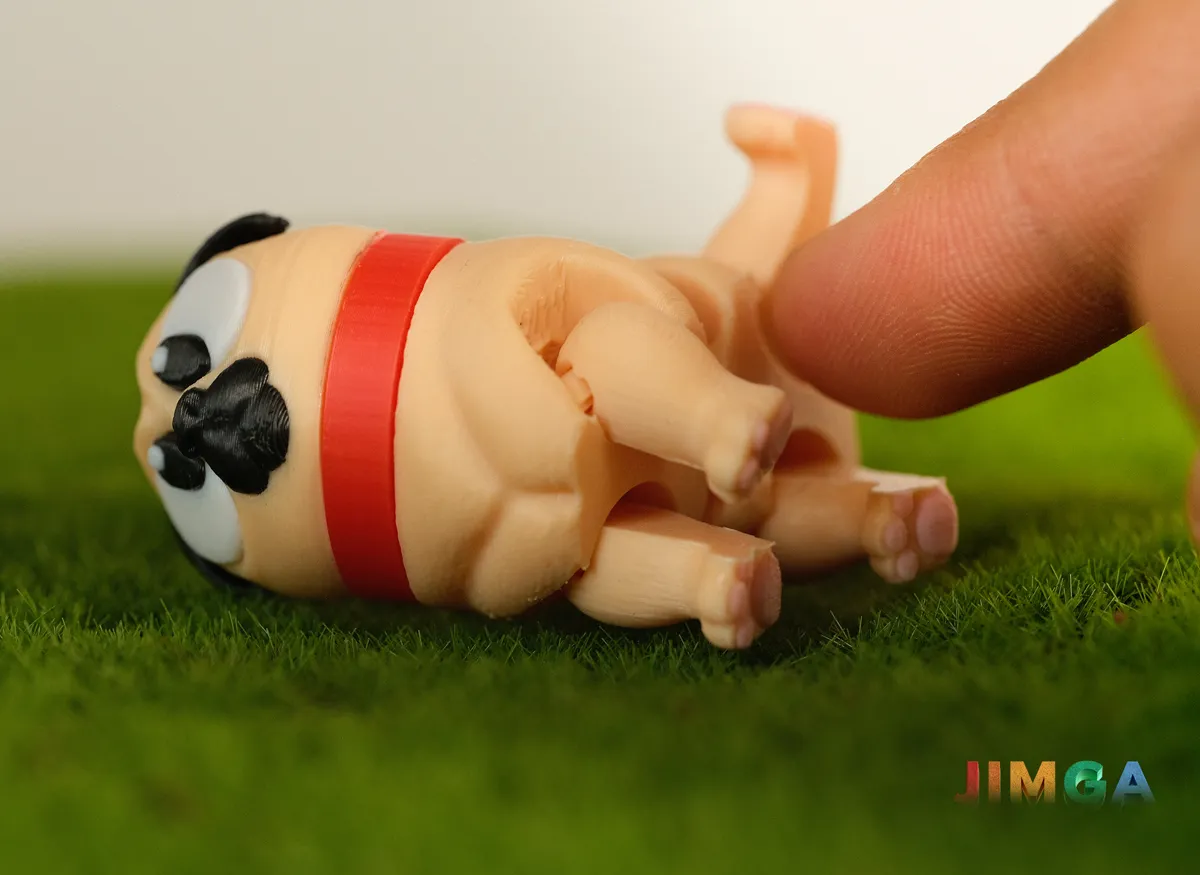 My Mini Pug Buddy, Articulated - Articulated Cats & Dogs, in stock