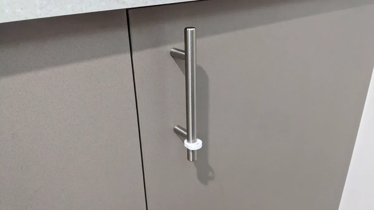 Cupboard Handle Wall Bumper, photo 3 of 4 - Cupboard Handle Wall Bumper Storage & Organisation