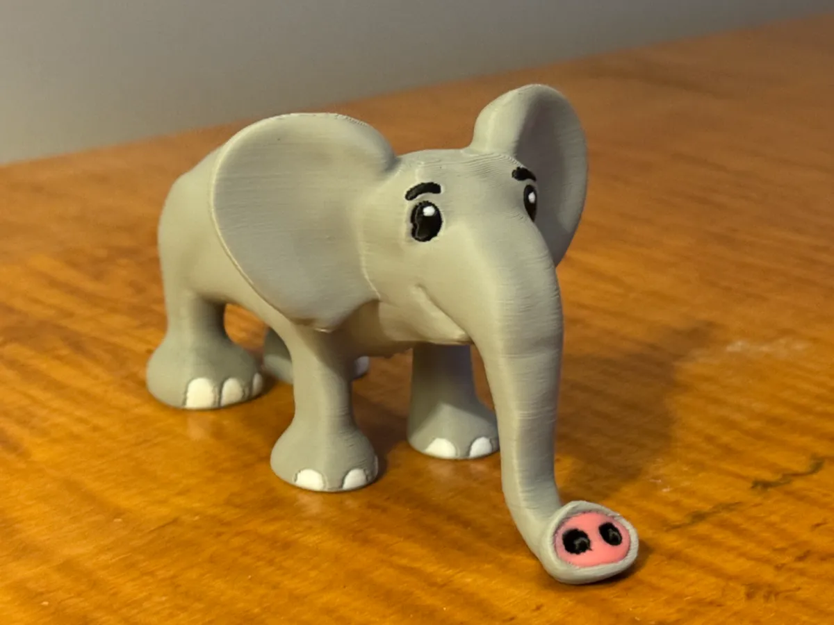 Cute Elephant - Multicolor