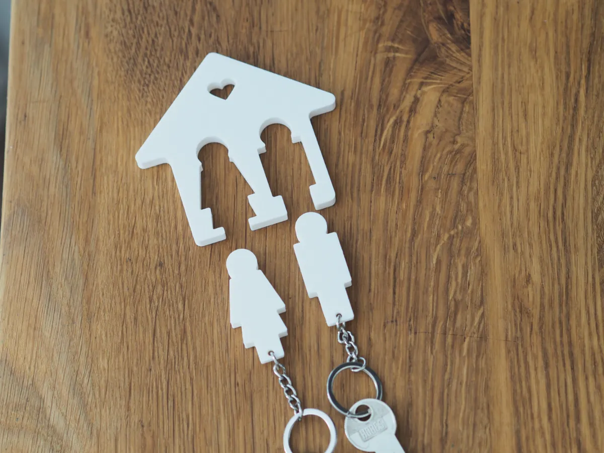 Key holder Man and Woman