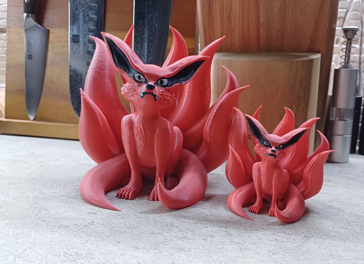 Baby Kurama (Kyuubi) Nine-Tails from Naruto, photo 3 of 3 - Baby Kurama (Kyuubi) Nine-Tails from Naruto Props & Cosplay