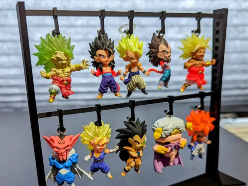 Adjustable Keychain Display Stand