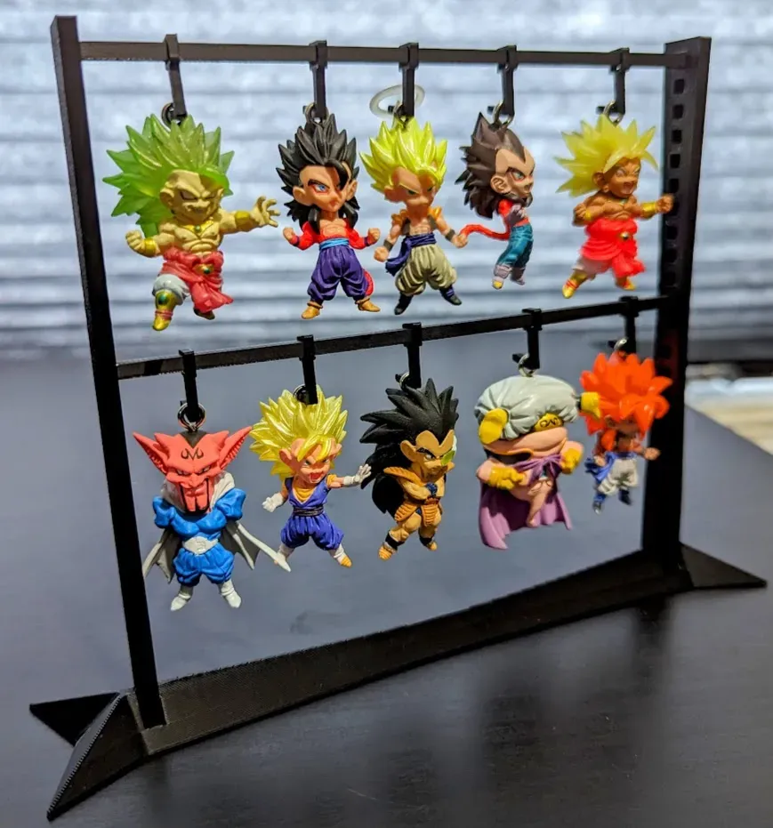 Adjustable Keychain Display Stand, photo 4 of 4 - Adjustable Keychain Display Stand Figurines & Collectibles