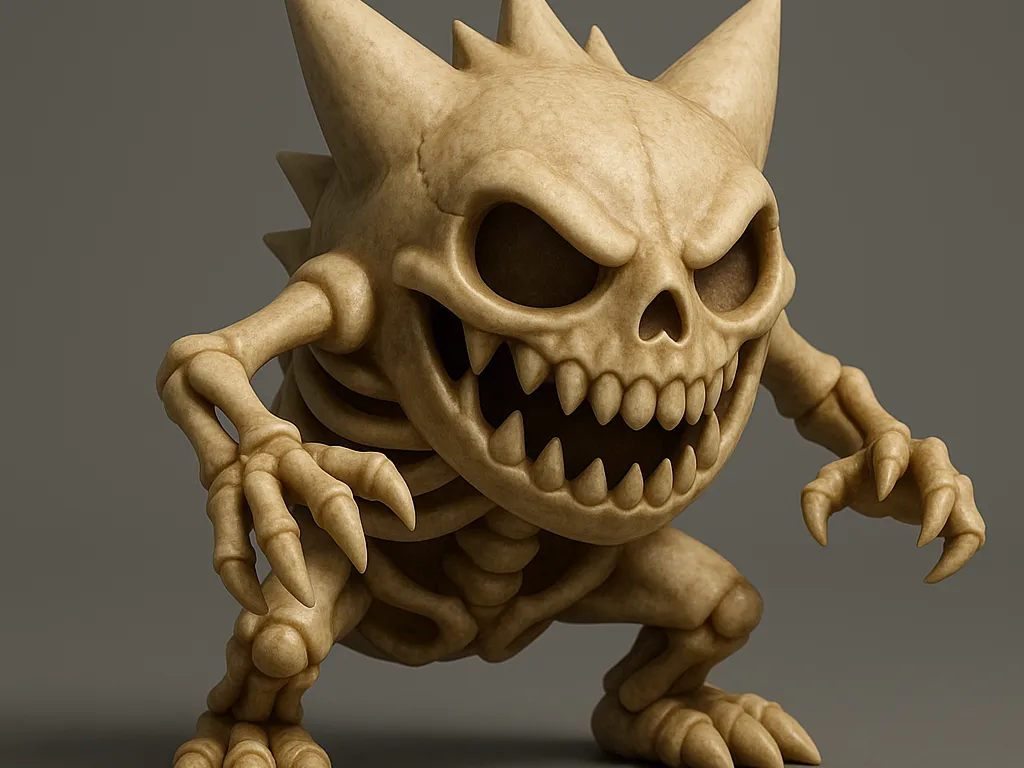 Skeleton Gengar, Mean Pokémon Skeleton Series