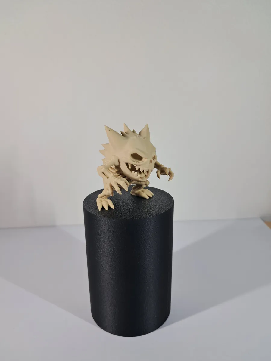 Skeleton Gengar, Mean Pokémon Skeleton Series, photo 3 of 4 - Skeleton Gengar, Mean Pokémon Skeleton Series Figurines & Collectibles