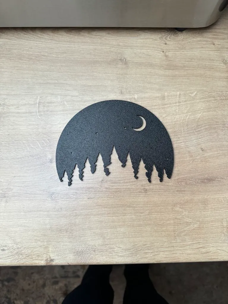 Moon wall art