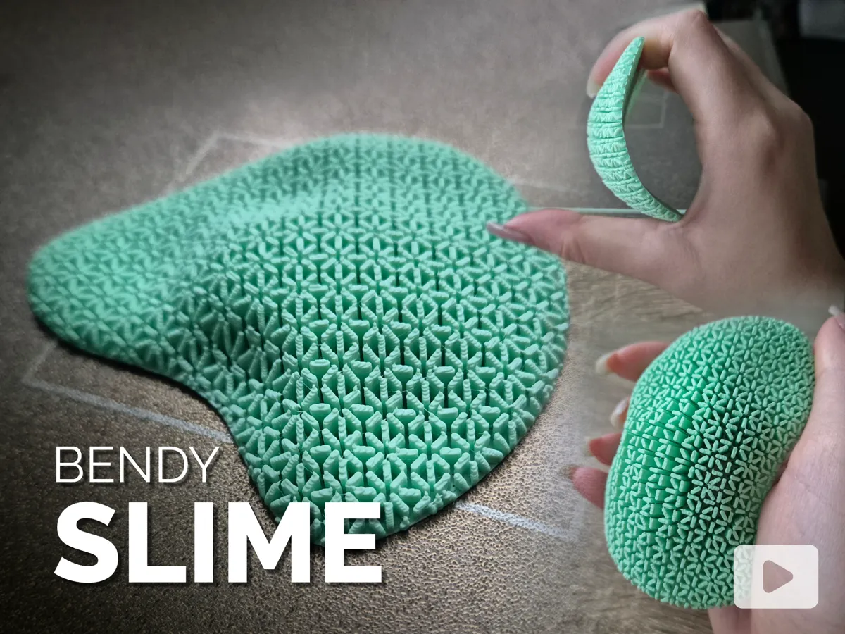 A Bendy Slime Desk Fidget