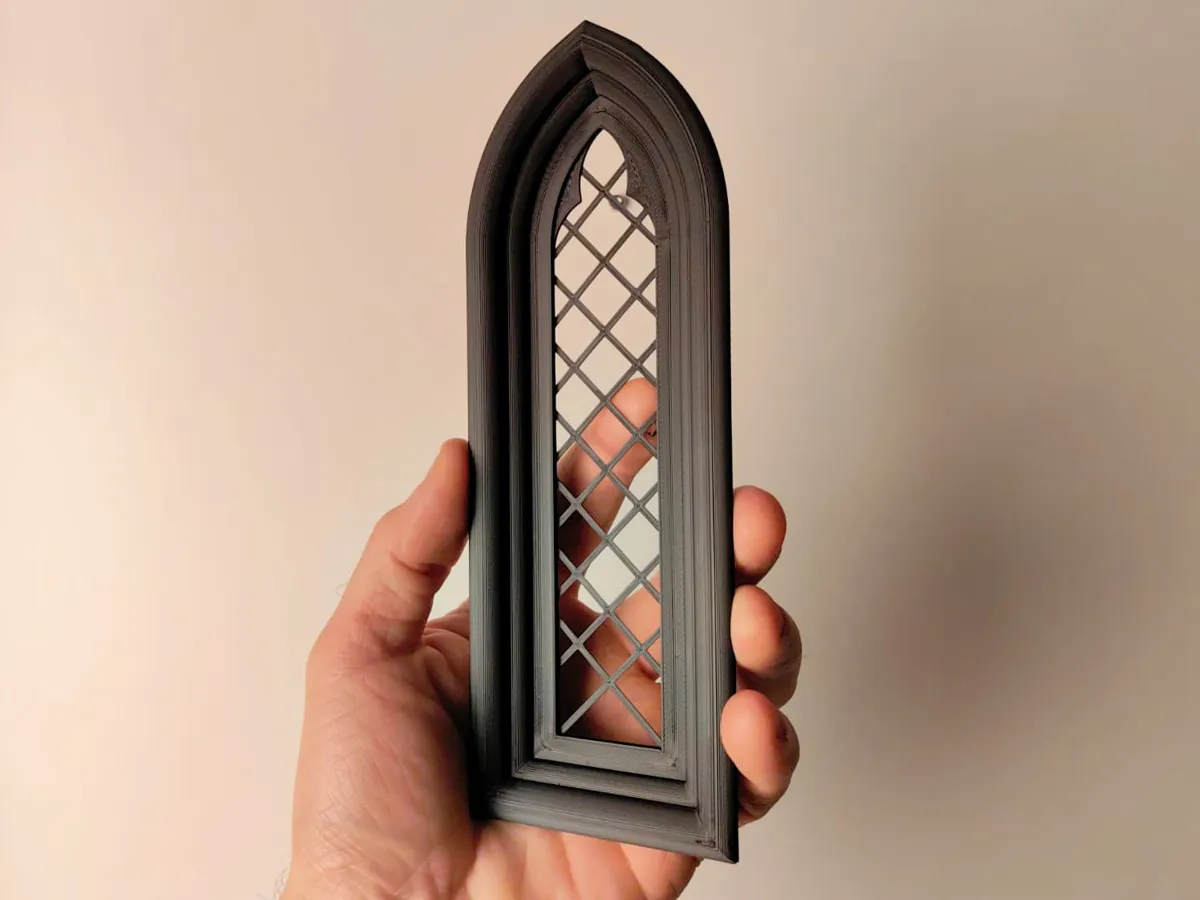 Miniature Cathedral Window