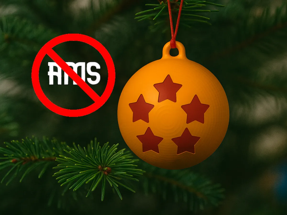 Dragon Ball 6 Christmas tree ornament