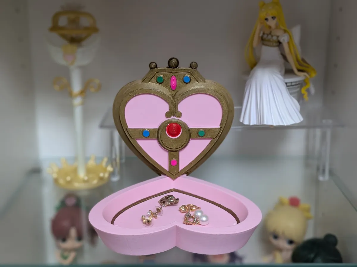 Sailor Moon Inspired - Jewelry tray, photo 4 of 4 - Sailor Moon Inspired - Jewelry tray Storage & Organisation