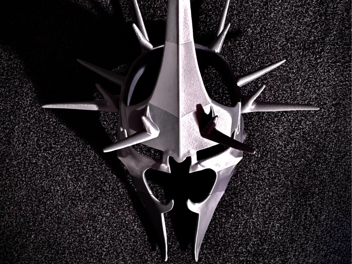V2 Wearable Helmet/Mask of the Witch-King - LOTR
