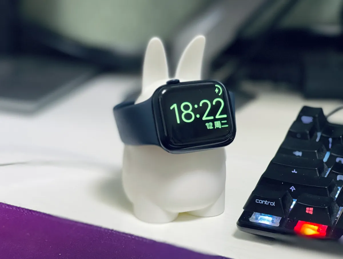 Easter Bunny Apple Watch Charging Stand