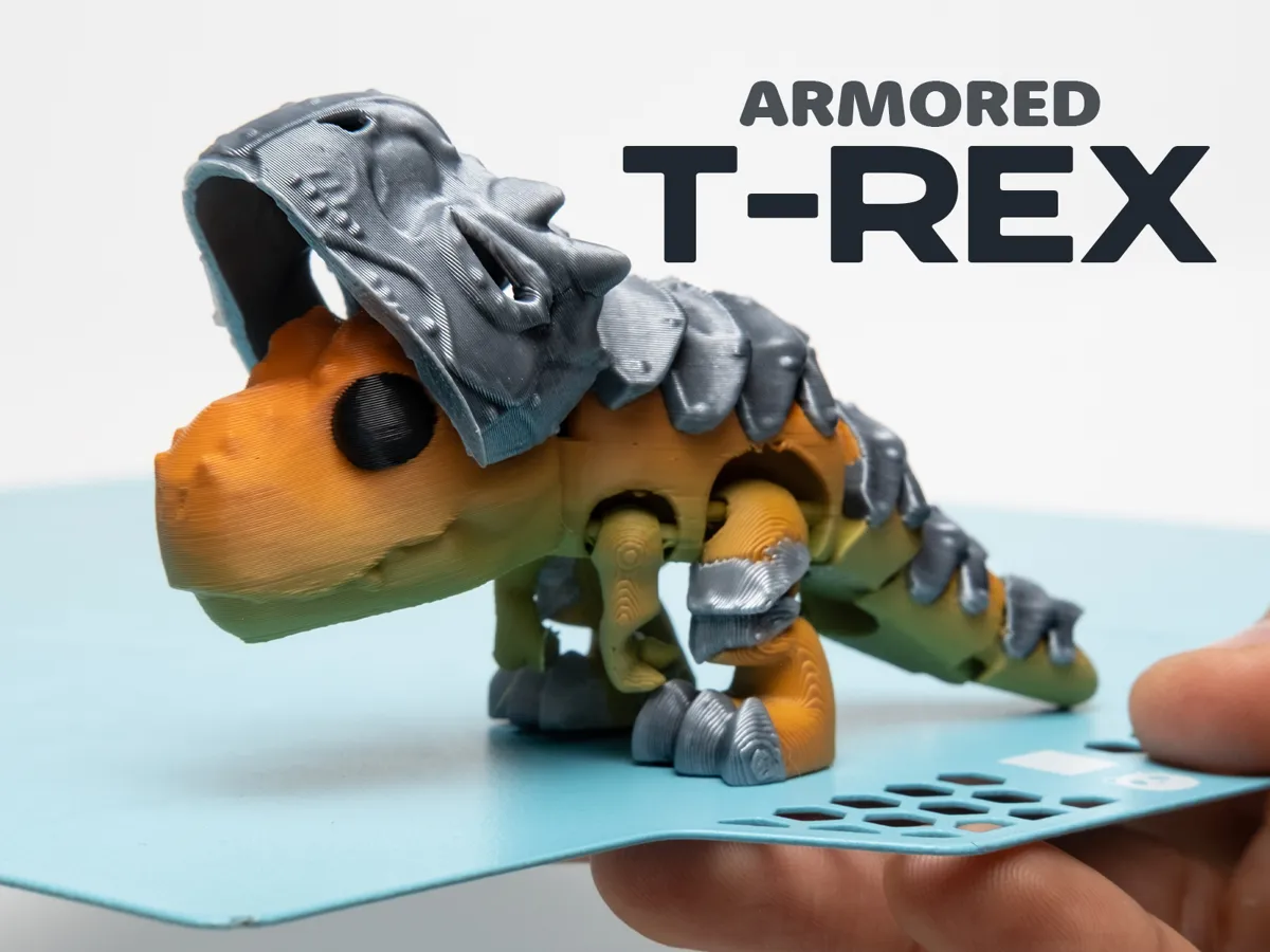 Armored T-Rex Articulated