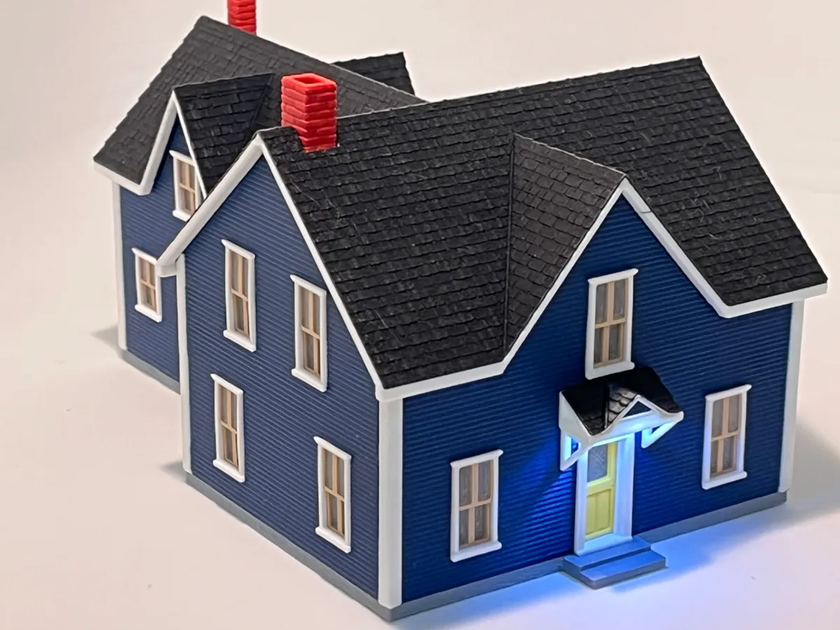 Farm House - HO and N scale
