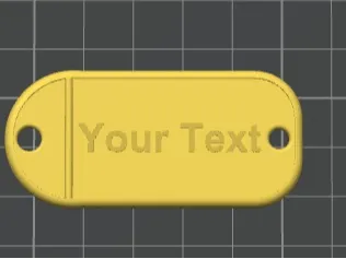 Simple Customizable Key tags