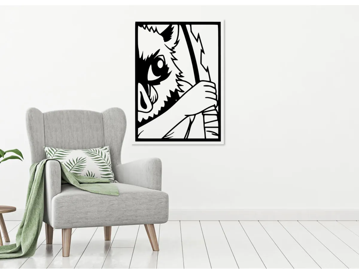 Demon Slayer Inosuke 2d wall art