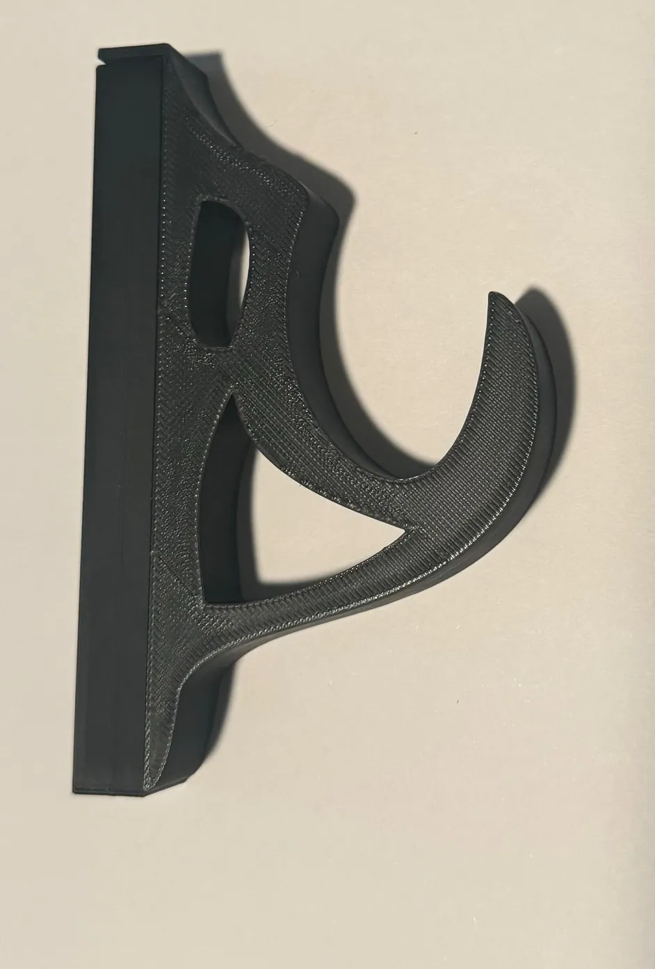 Katana or Sword Holder - Hook, photo 3 of 4 - Coat, Towel & Wall Hooks, wall mount