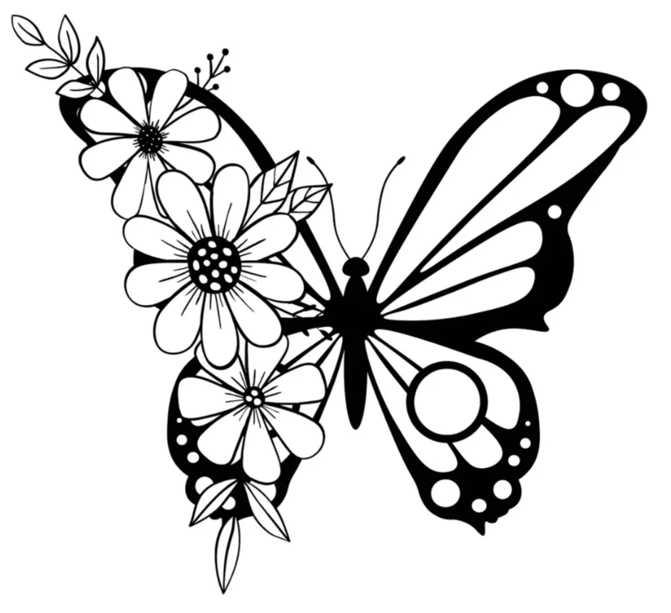 Butterfly wall art - 2D Art, in stock in India