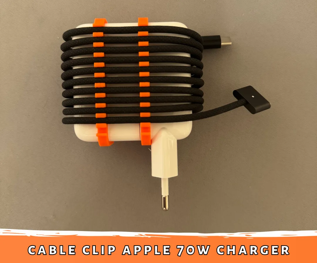 Cable clip for Apple 70W Charger - Organizers, in stock in India