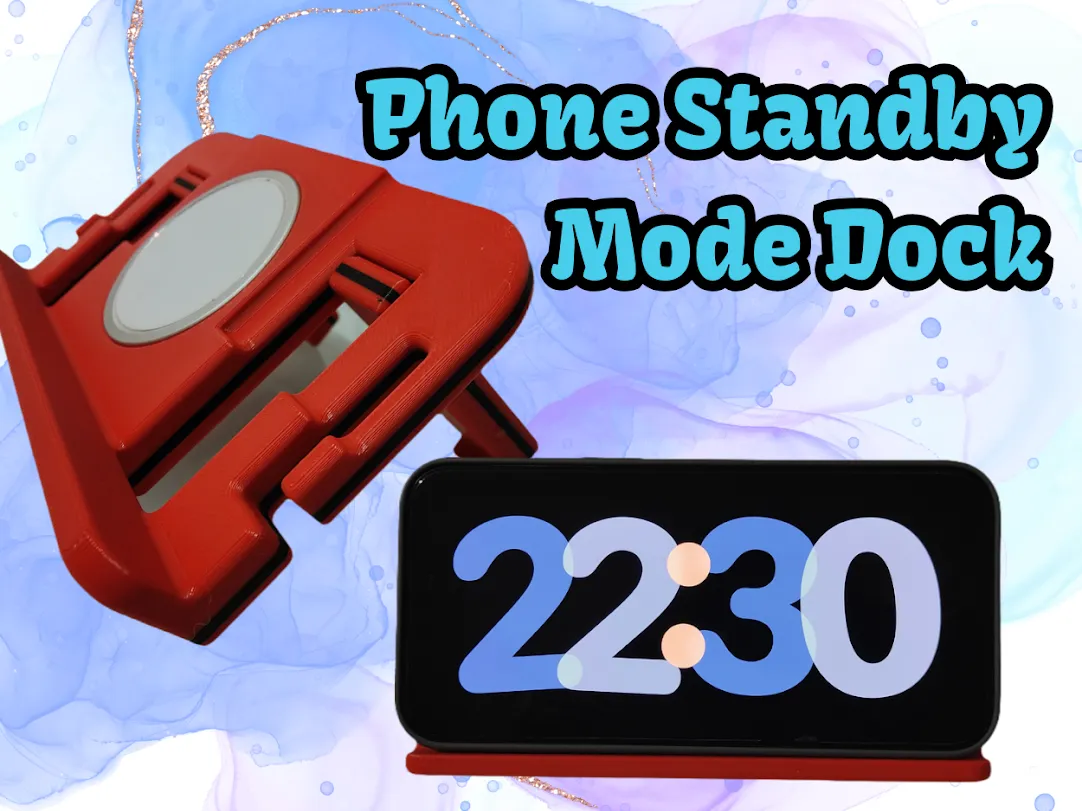Travel Wireless Charging Stand for iPhone - Decor, in stock in India