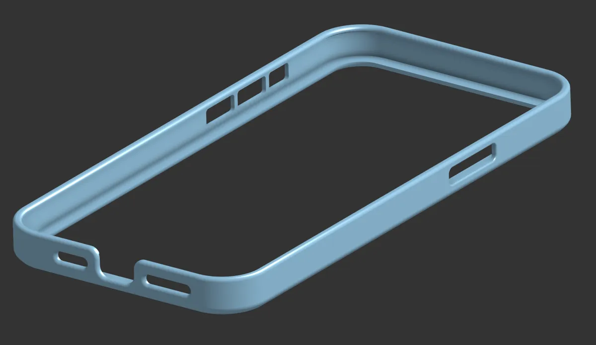 iPhone 13 Pro Max Bumper Case, photo 2 of 3 - iPhone 13 Pro Max Bumper Case Art