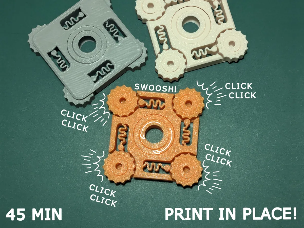 QUAD CLICK SWOOH - Button & Click Fidgets, in stock