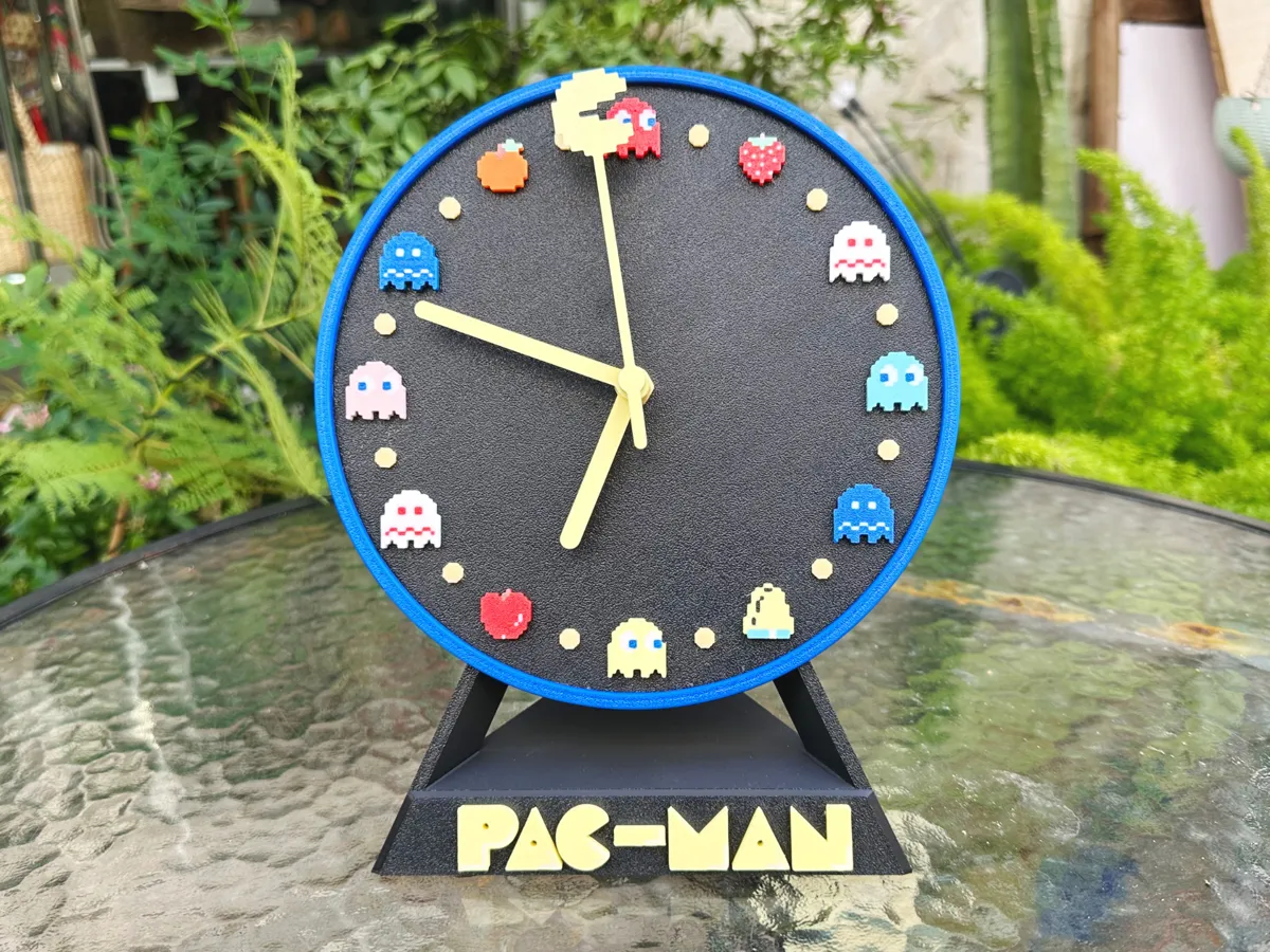 Theme-Changeable Pixel Style Desktop Clock - Decor, in stock in India