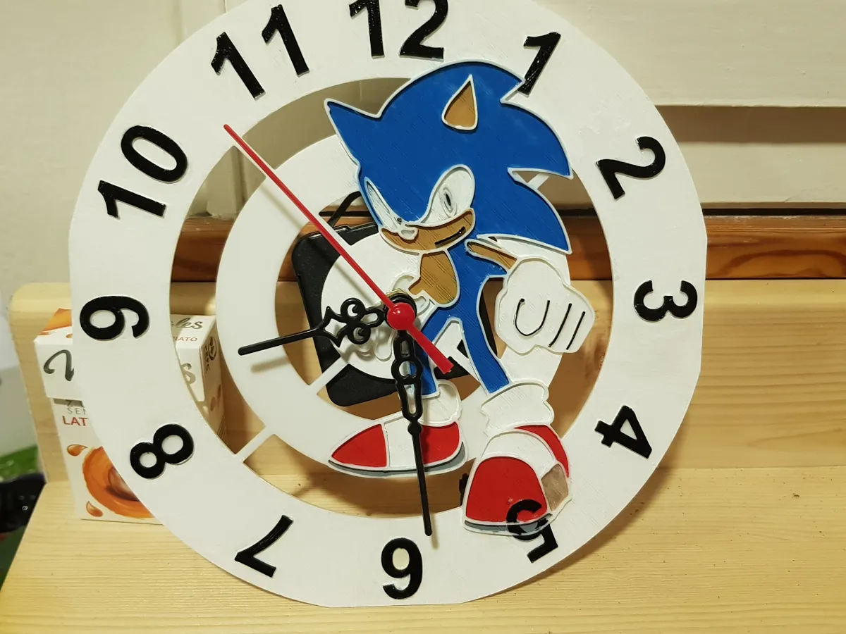 Sonic clock - Decor, in stock in India