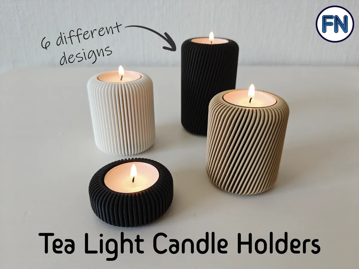 Tealight candle holders