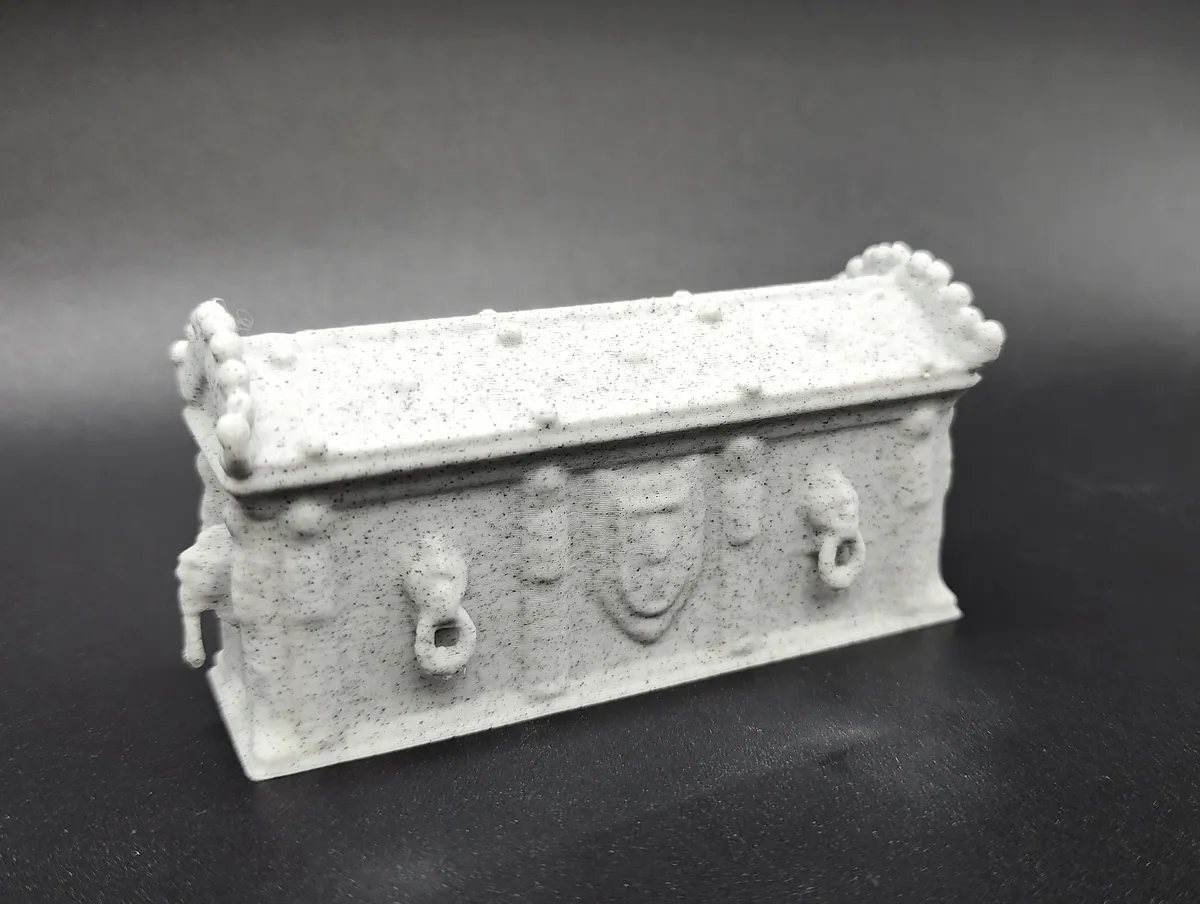 Fancy Sarcophagus Miniature