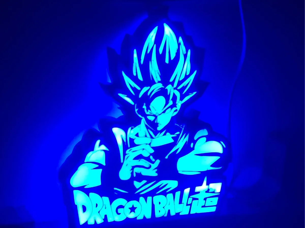 Dragon Ball Goku Lamp with Cover over 20cm
