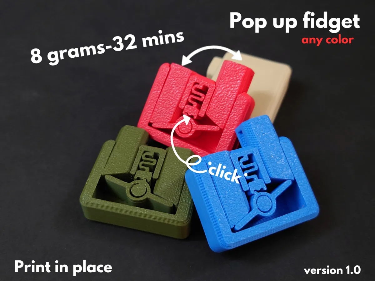 Pop Switch Fidget Toy, photo 3 of 4 - Pop Switch Fidget Toy Fidget & Sensory Toys