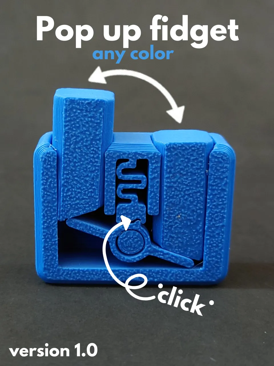 Pop Switch Fidget Toy, photo 4 of 4 - Pop Switch Fidget Toy Fidget & Sensory Toys