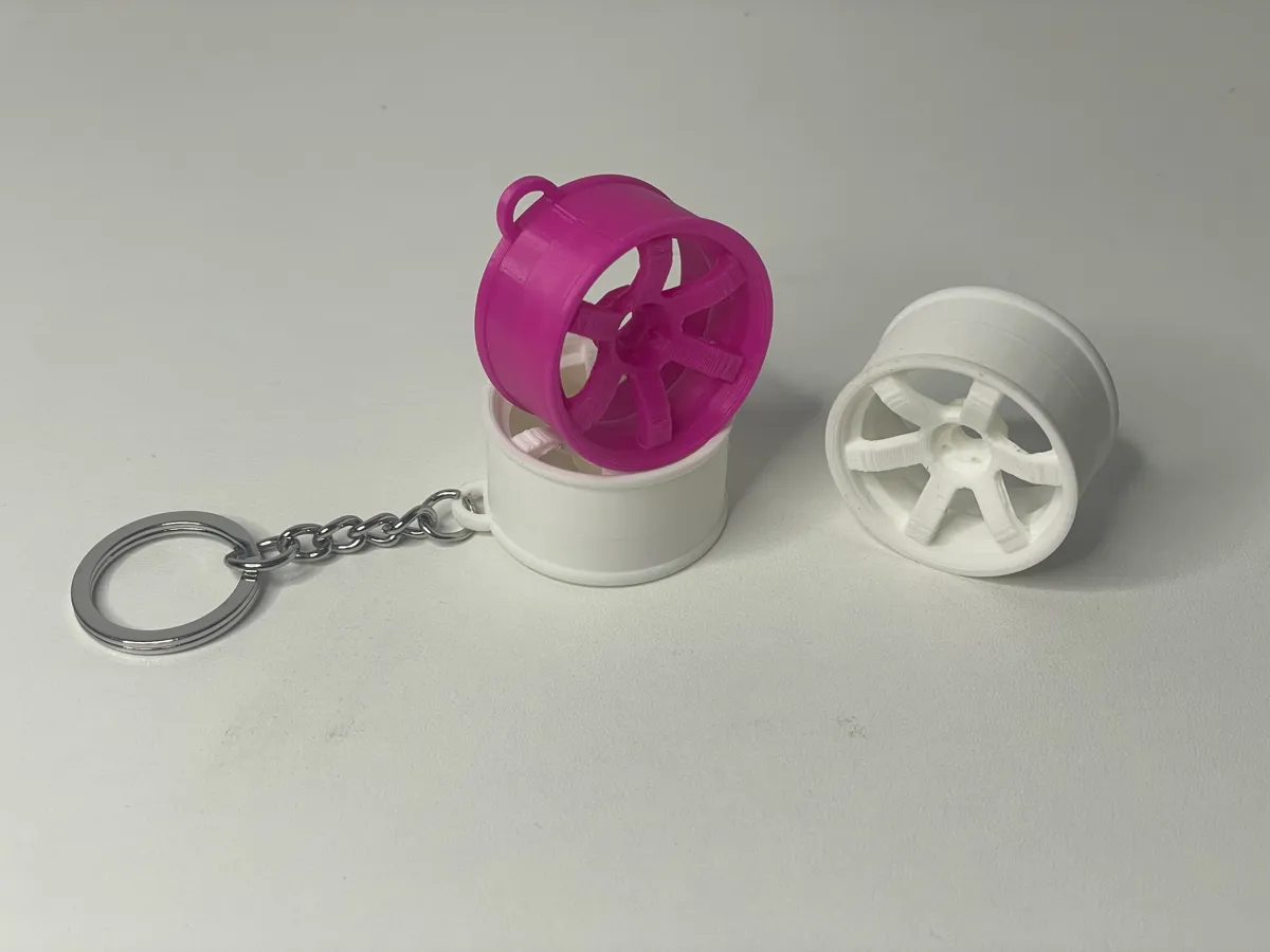 Car Rim Keychain - RAYS TE37 SAGA JDM DRIFT, photo 3 of 4 - Car Rim Keychain - RAYS TE37 SAGA JDM DRIFT Keychains