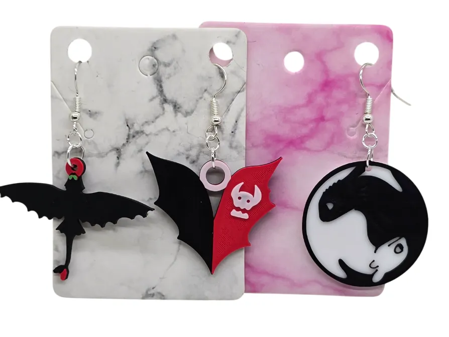 Toothless Earrings