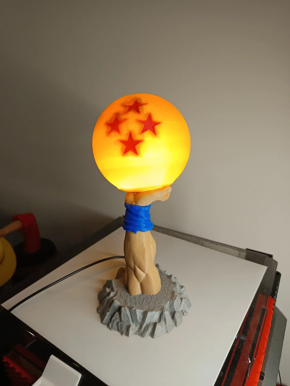 Son Goku desk lamp, photo 3 of 4 - Son Goku desk lamp Lamps & Lighting