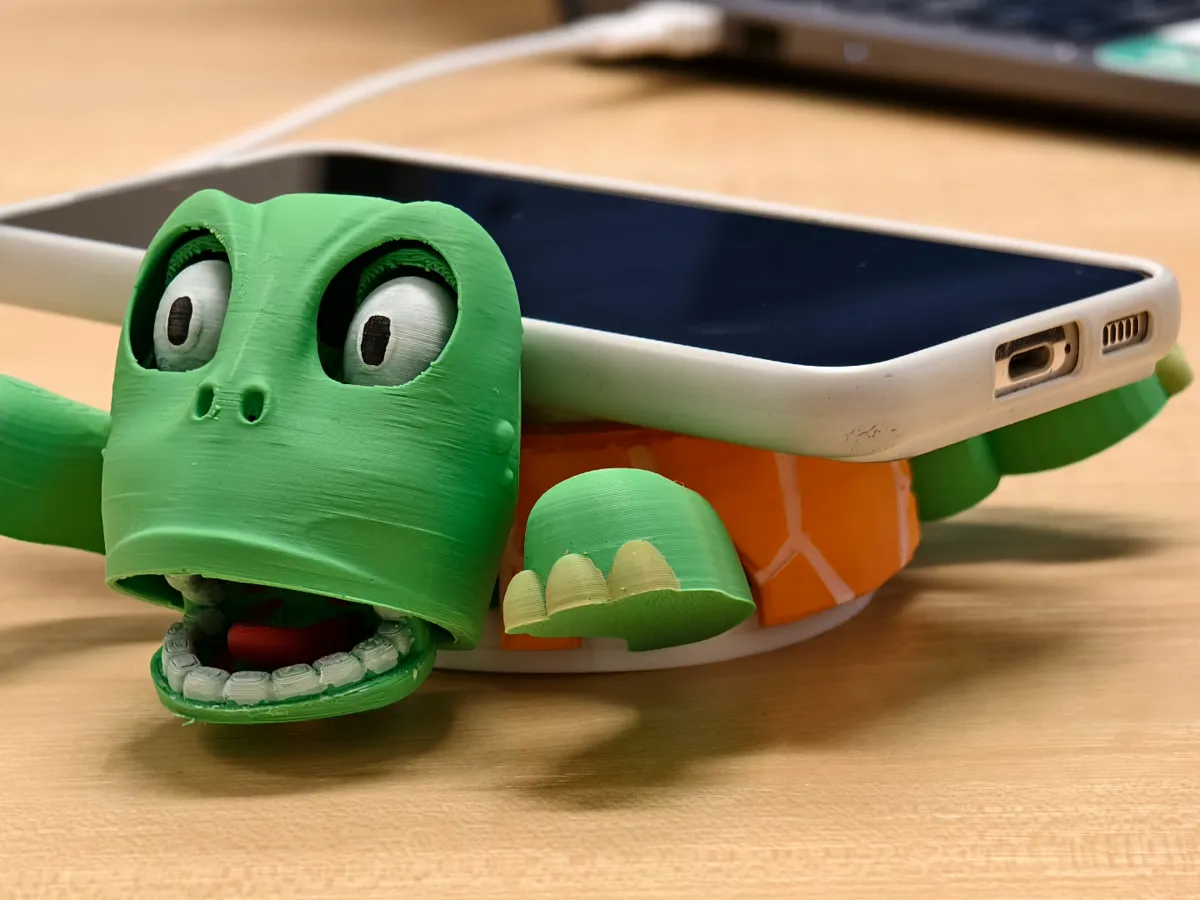Turtle shell (coaster) wireless charger adaptor