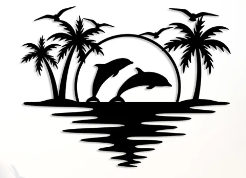 Wall Art - Dolphins