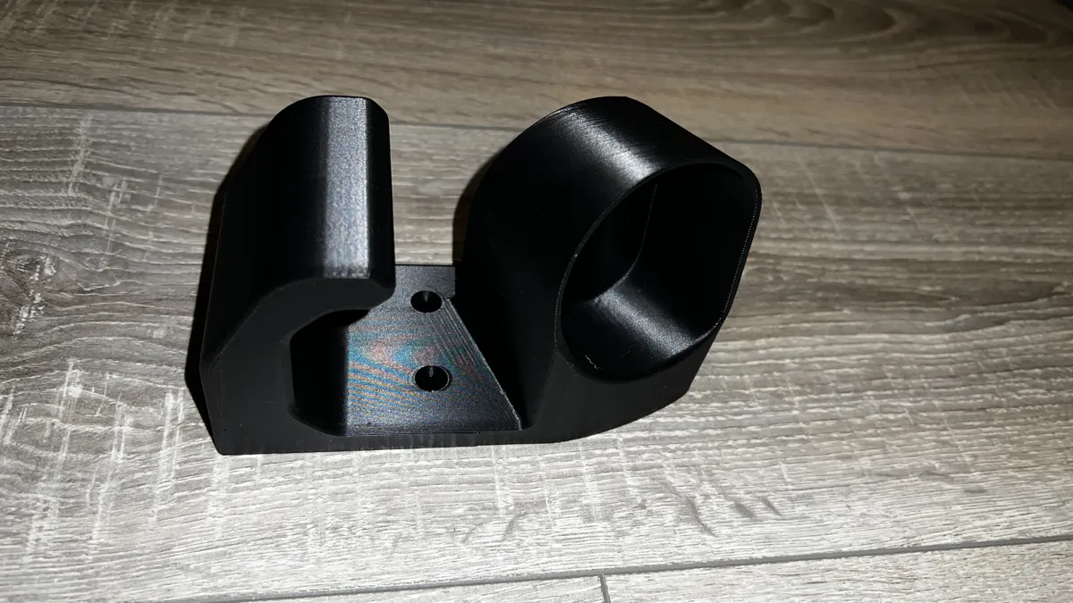 Type 2 EV plug wall holder with tilted receptical, photo 3 of 4 - Type 2 EV plug wall holder with tilted receptical Car & Vehicle