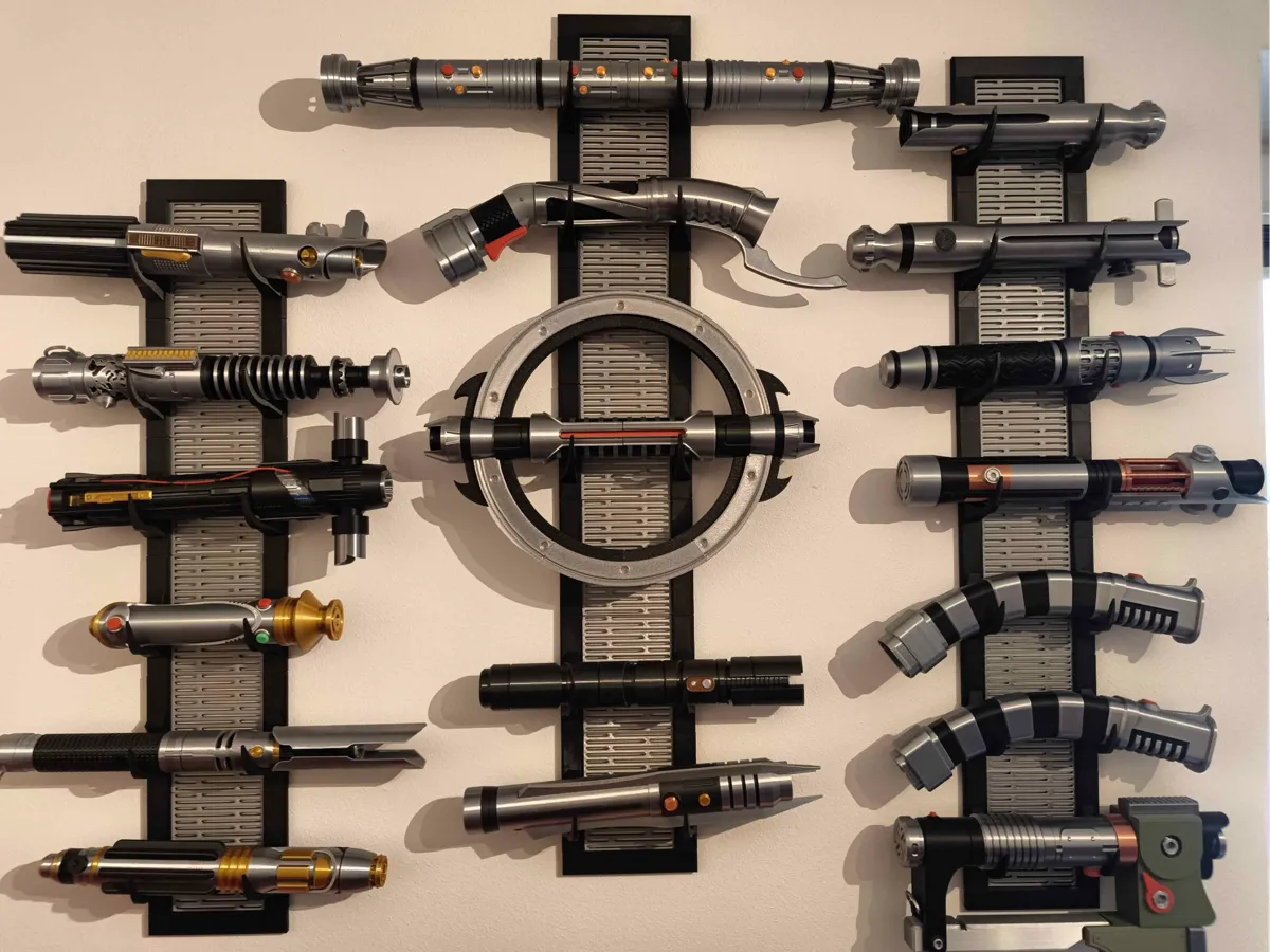 Lightsaber Wall Mount Plate - Legacy Version