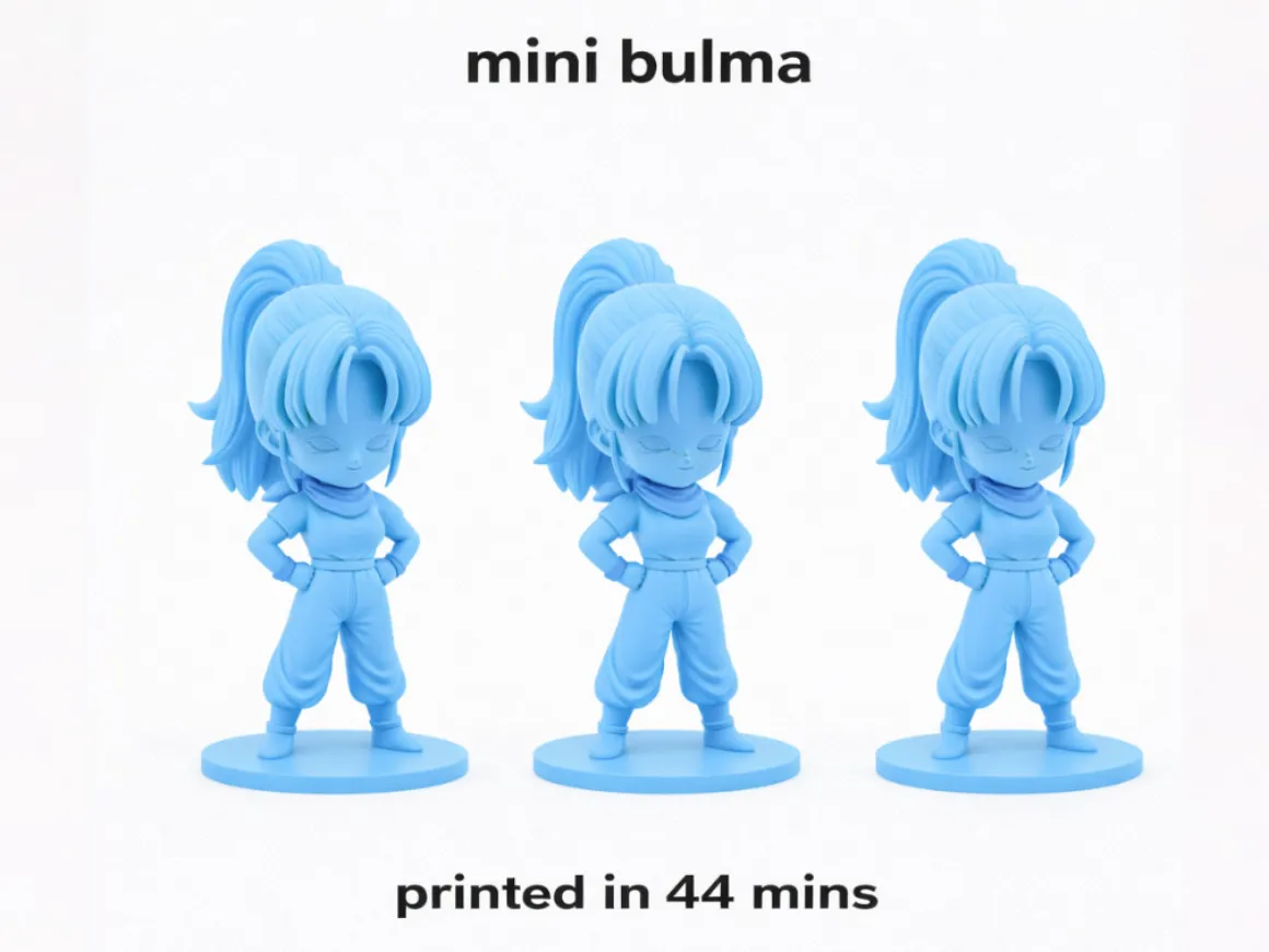 Mini Bulma, Inspired Genius Adventurer Figure