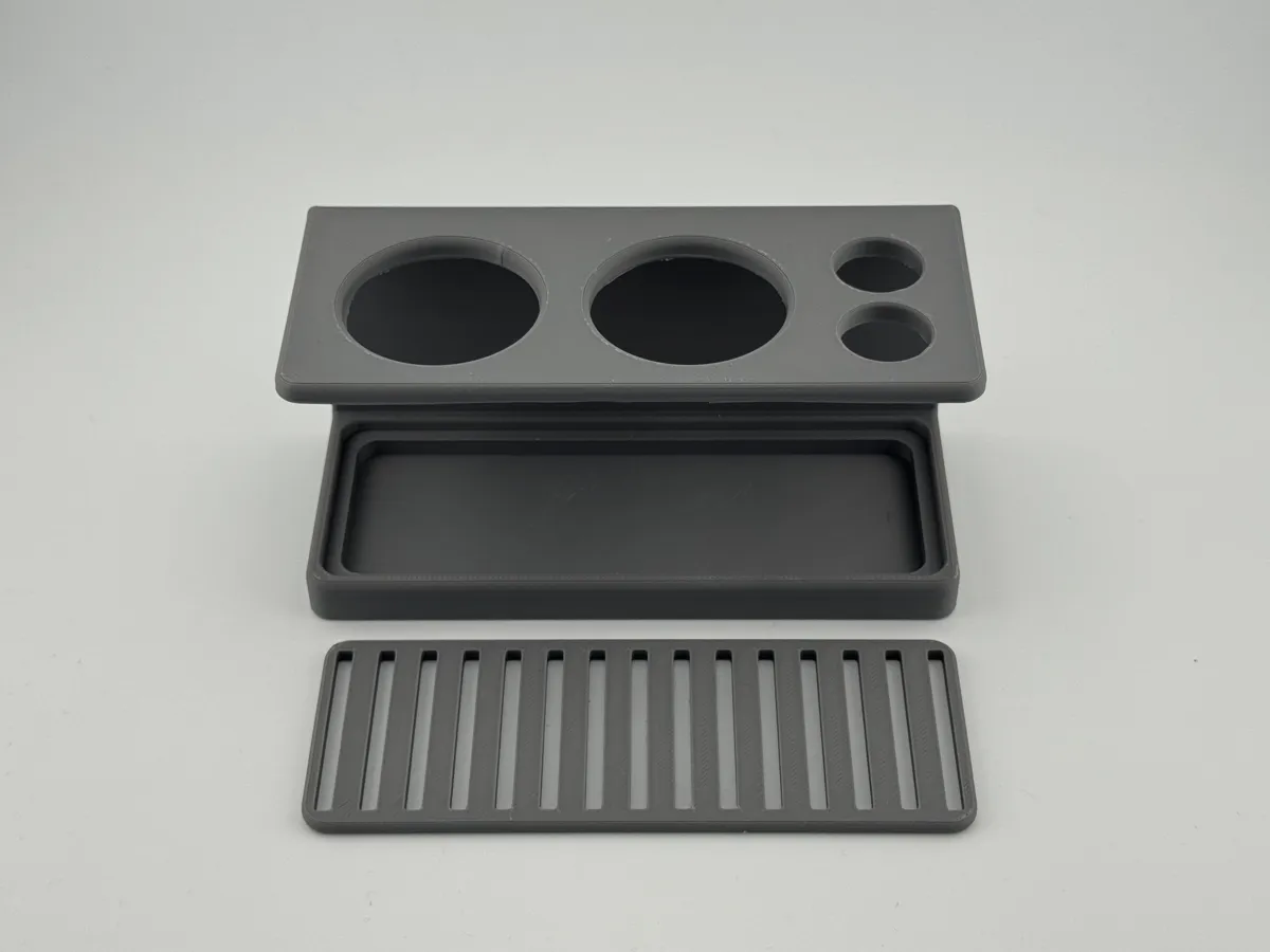 Electric Toothbrush Wall Holder with Drip Tray, photo 4 of 4 - Electric Toothbrush Wall Holder with Drip Tray Garden & Outdoor